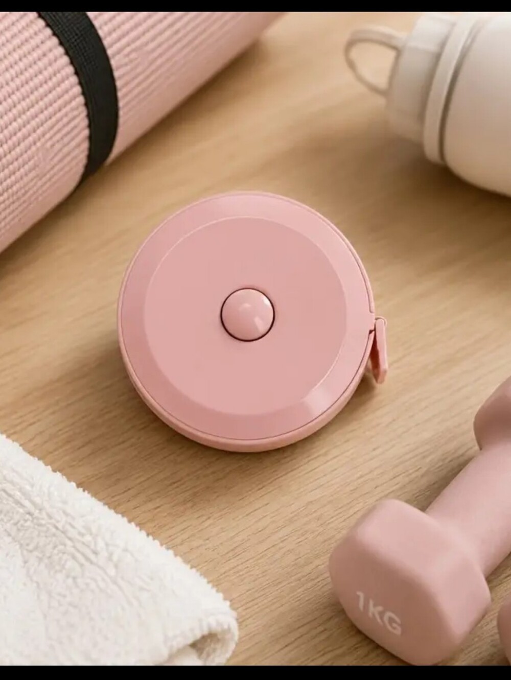 2/10🍀 Mini Soft Pink Tape Measure